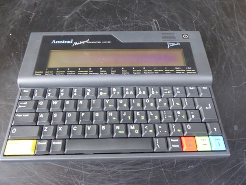 Amstrad 100 notepad - amstrad, nc-100