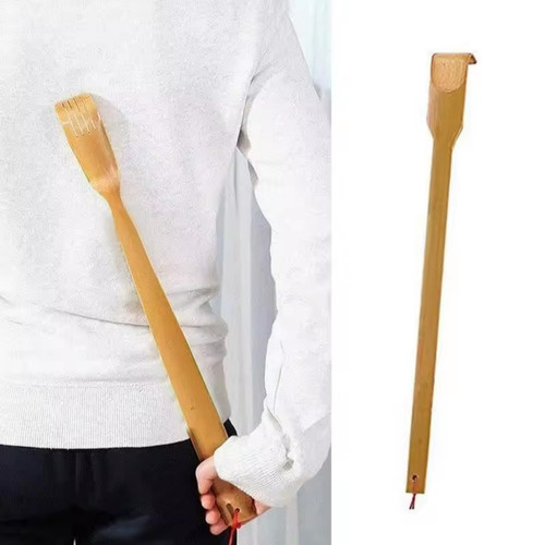 Bamboo back scratcher long - bamboo,