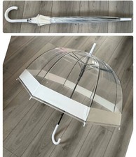 Clear Dome Black and White See