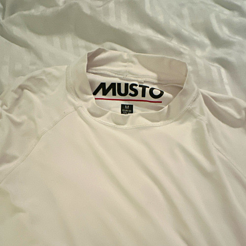 Musto men white - white, sleeve