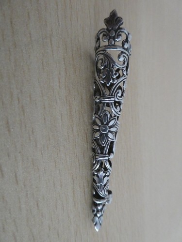 Art nouveau lapel pin posy - art,