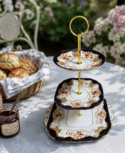 Tier china cake tea - tier, stand