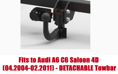 Detachable tow bar for audi - detachable,