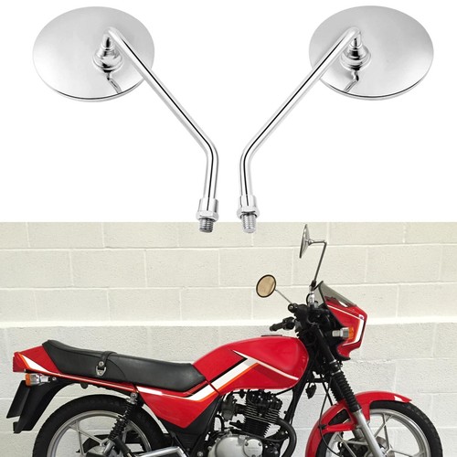 Chrome round motorcycle - round,