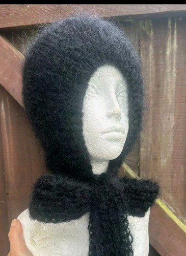 Knitted adult luxury - knitted, bonnet