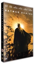 Batman Begins DVD (2005) Christian Bale, Nolan (DIR) cert 12 Fast and FREE P & P