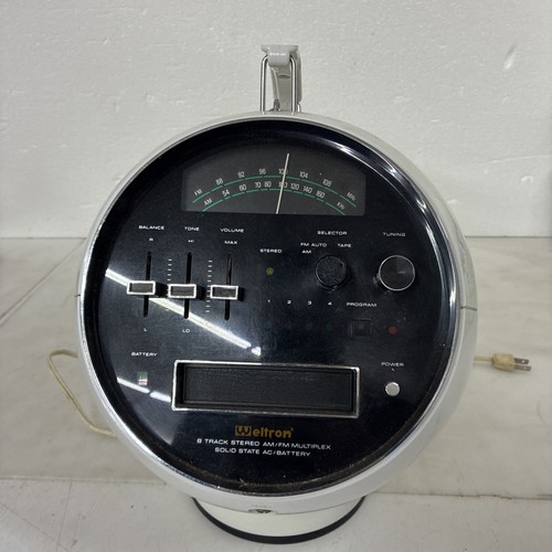 Weltron space ball radio - ball, am/fm