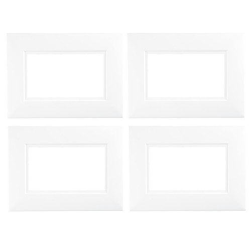 White double socket switch - white,