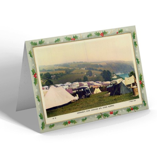 Christmas card vintage devon - vintage,