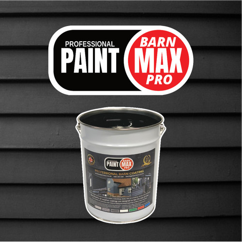 Barn paint black matt sheen - barn,