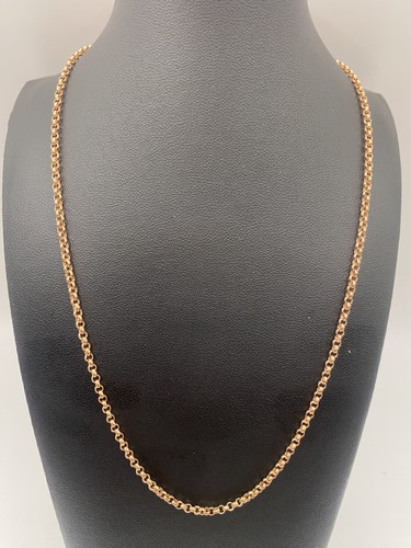 Vintage 9ct rose gold - rose,
