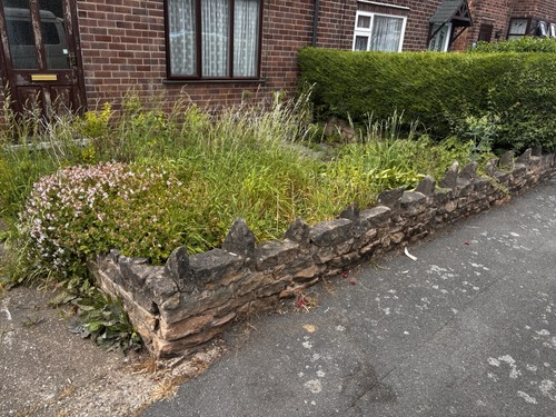 Limestone wall - limestone,