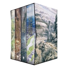 The Hobbit and The Lord of the Rings 4 Books Collection Set Illustrated edition