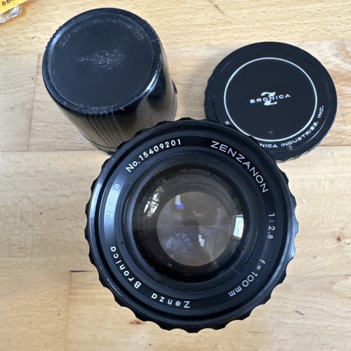 Bronica zenzanon 100mm 8 - 100mm, f2.8
