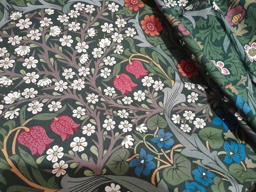 Four pieces vintage curtain - four,
