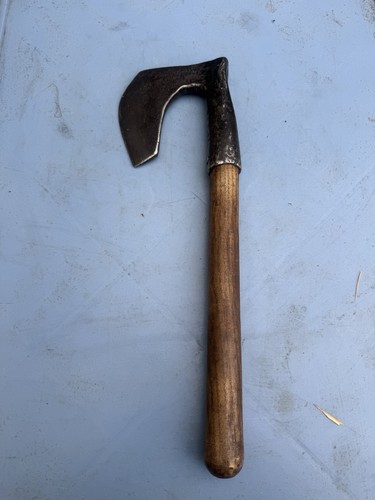 Antique wood chopping bearded - antique,