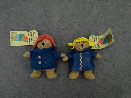 Paddington bear keyrings - bear,
