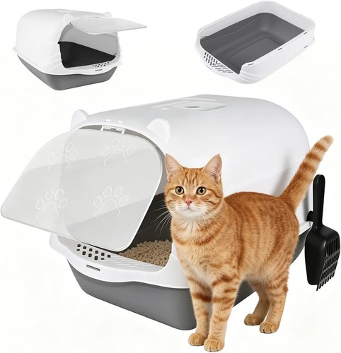 Large hooded cat - large,