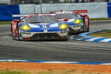 2018 8X10 PHOTO 12 HOURS OF SEBRING GANASSI FORD GT-40 RETURNS 2 RACING HAIRPIN