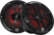 Wet Sounds Revo Series 8" Marine Coaxial Speakers REVO 8 SW-B V3