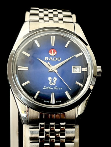 Rado golden horse blue dial - rado,