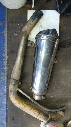 Yamaha yzf r125 - yzf, exhaust