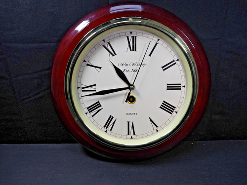 Widdop mahogany wall clock - widdop,