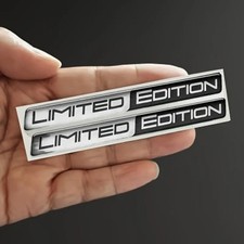 2pcs LIMITED EDITION 3D CAR