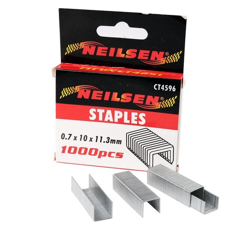 1000pc hammer tacker staples - hammer,