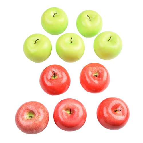 Plastic fake apples - 10,