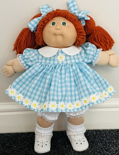 Cabbage patch dolls - cabbage, clothes