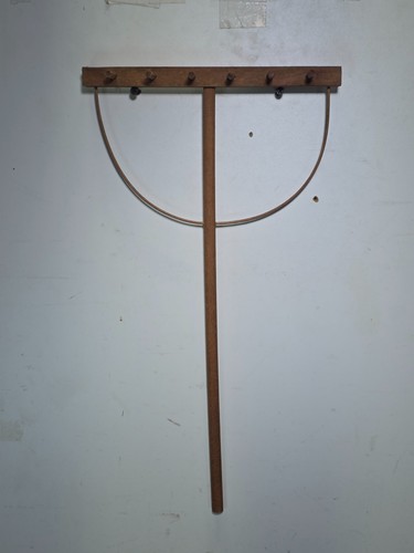 Vtg mini wooden bow - mini,