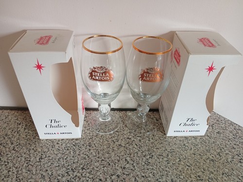 Two stella artois 33cl chalice - two,