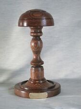 SHORT HAT WIG STAND WOODEN