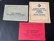 LAND SPEED RECORD LISTINGS RAC