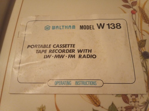 Vintage retro waltham - retro, w138