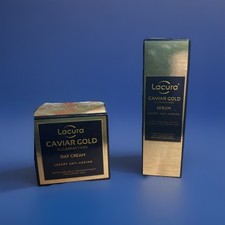 Lacura Set Caviar Gold Serum And Illumination Day Cream