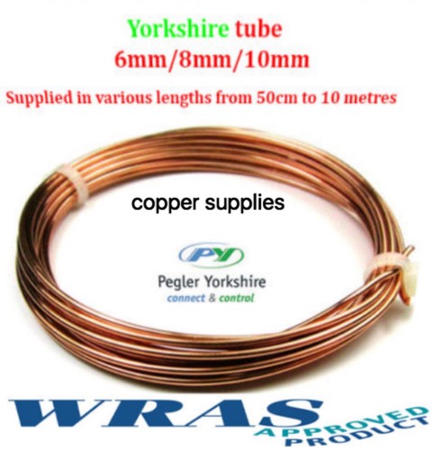 Yorkshire tube 6mm 8mm 10mm - tube, 6mm/8mm/10mm