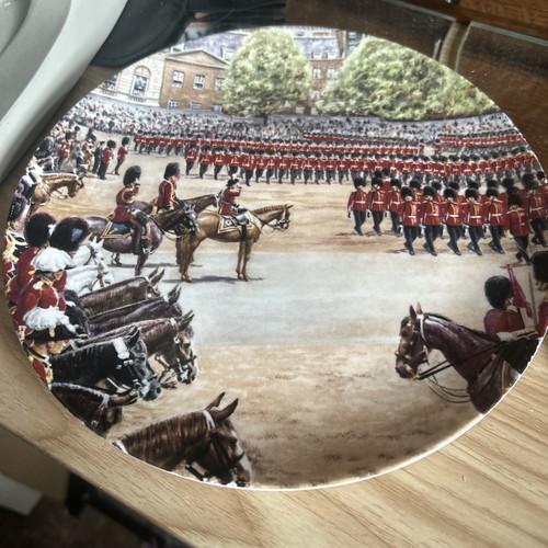 Bone china wall plate - china,