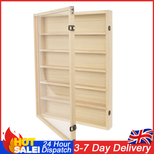 Wooden wall mounted display - wooden,