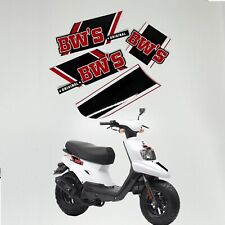 Yamaha BWS 50 Side Stickers Vinyl Decal Stripe Red
