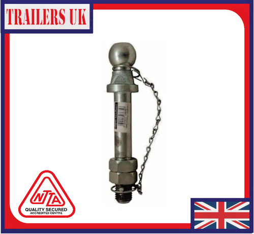 50mm long ball hitch - 50mm, 1/4
