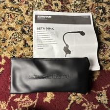 Shure BETA 98H/C Instrument Microphone Cardioid Condenser Used
