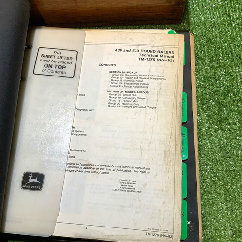 Rare vintage john - rare, deere
