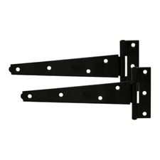 BLACK TEE HINGE 4" PAIR WITH