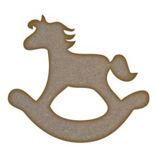 Rocking Horse MDF Laser Cut
