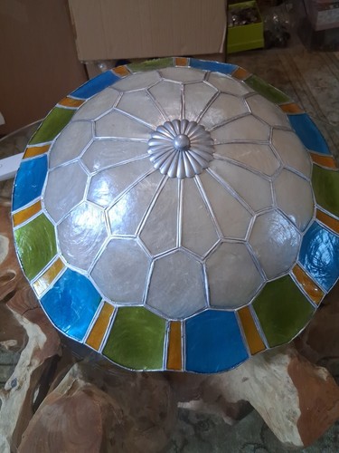 Vintage capiz shell - capiz, ceiling