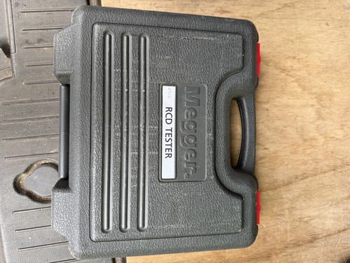 Megger rcd tester used - used, but
