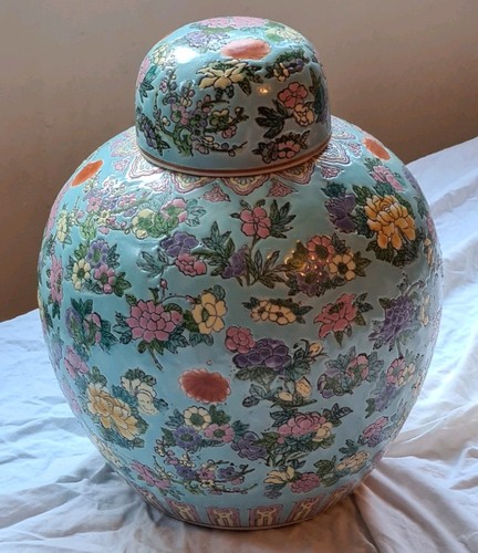 Large vintage oriental ginger - oriental,