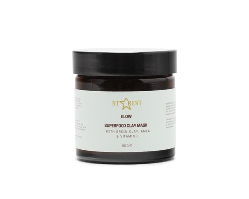 Glow superfood clay mask face - glow,